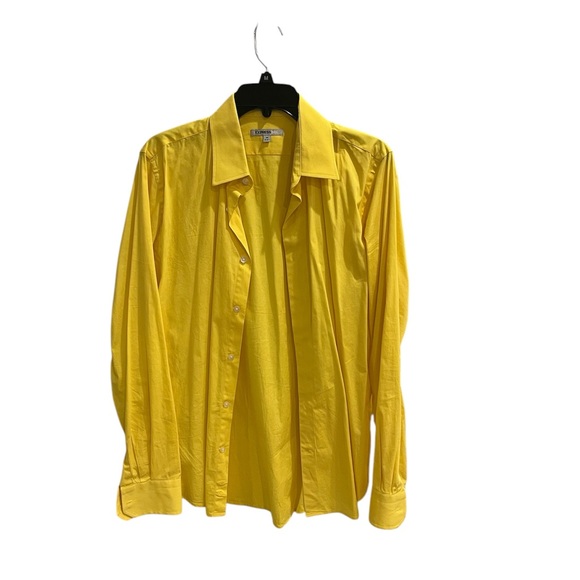 Express Other - Express Yellow Casual Button Down Shirt